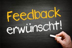 Feedback erwnscht!